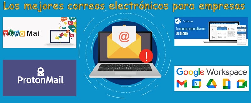 Los mejores correos electrónicos para empresas